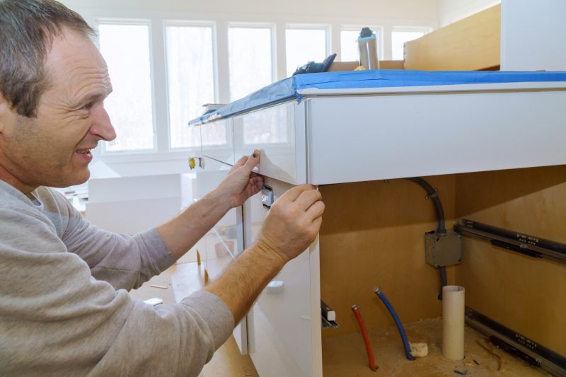 Commode Installation detail